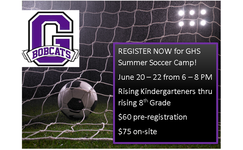 GHS SUMMER SOCCER CAMP 2022